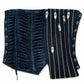 The Barricated Passage Denim Corset