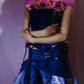 The Barricated Passage Denim Corset