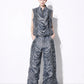 Held in the Fold Co-ord Set (Bluish-Grey)
