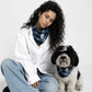 The Intertwined Denim Bandana
