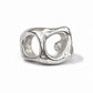 The Eroded Circles Sculptural Unisex Ring