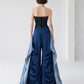 Tangled Paths Pleated Denim Trousers