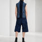 The Shredded Fragments Upcycled Denim Vest