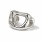 The Eroded Circles Sculptural Unisex Ring