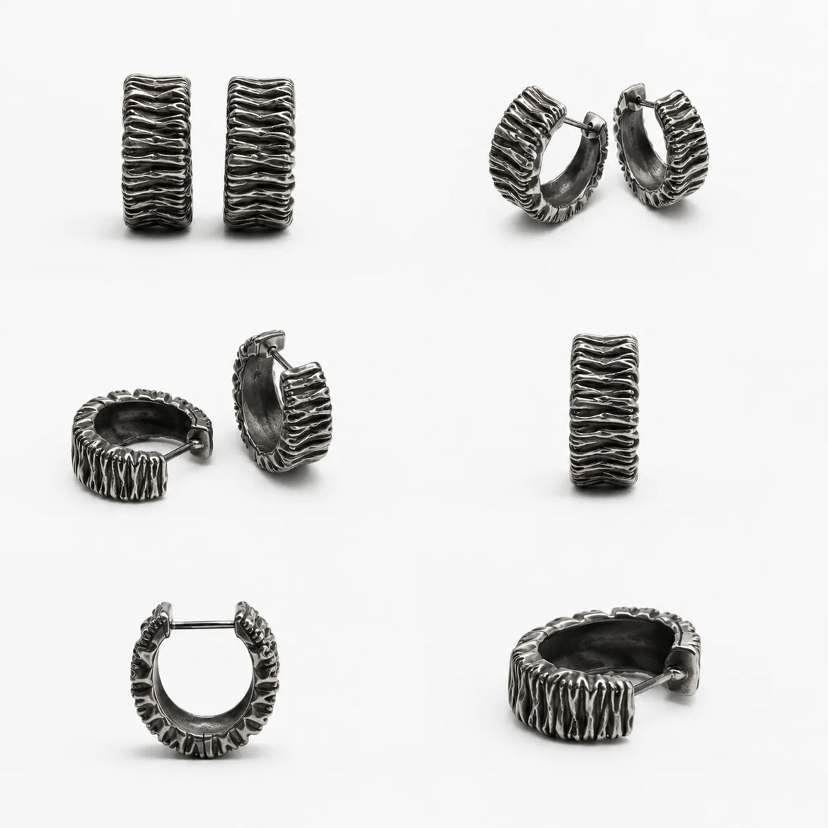 The Compressed Love Earrings