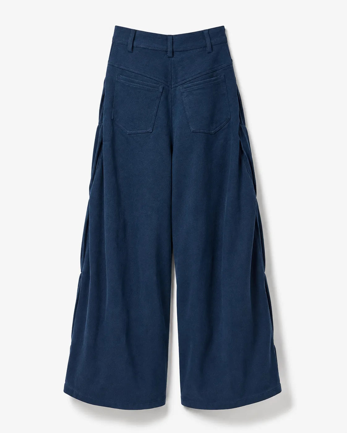 Between Pleats Zipped Slit Trouser (Unisex)