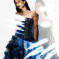 The Barricated Passage Denim Corset
