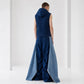 Tangled Paths Pleated Denim Trousers