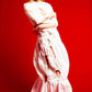The Ivory Holed Shirt and Skirt Set