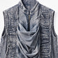 Held in the Fold Co-ord Set (Bluish-Grey)