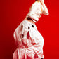 The Ivory Holed Shirt and Skirt Set
