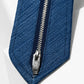 The Zipped Indigo Tie