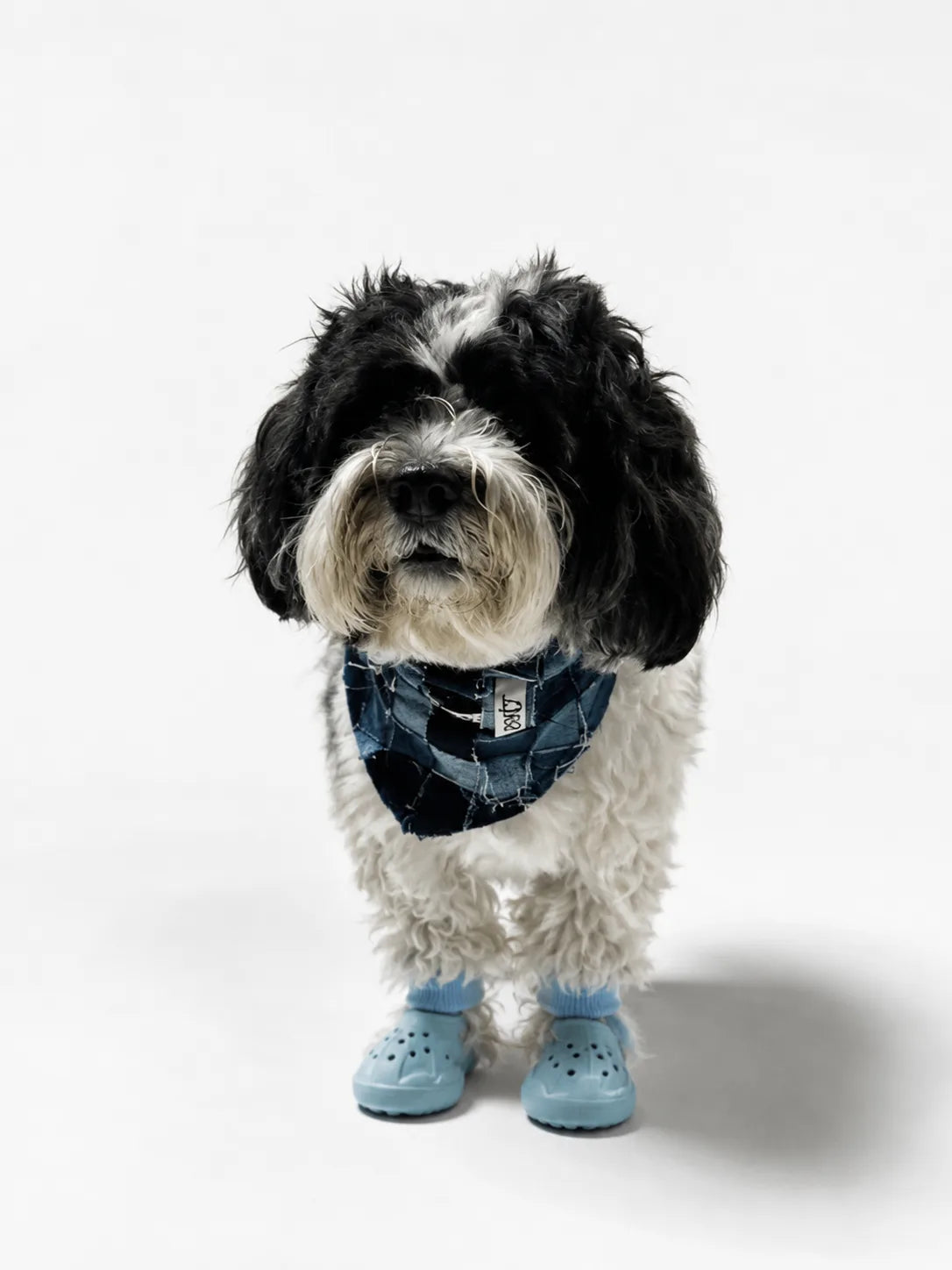 The Intertwined Denim Bandana