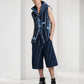 The Shredded Fragments Upcycled Denim Vest