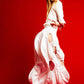 The Ivory Holed Shirt and Skirt Set