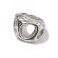 The Eroded Circles Sculptural Unisex Ring