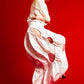 The Ivory Holed Shirt and Skirt Set