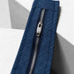 The Zipped Indigo Tie