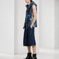 The Shredded Fragments Upcycled Denim Vest
