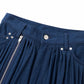 Between Pleats Zipped Slit Trouser (Unisex)