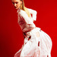 The Ivory Holed Shirt and Skirt Set