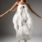 The Ivory Holed Shirt and Skirt Set