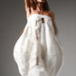 The Ivory Holed Shirt and Skirt Set