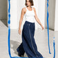 Between Pleats Zipped Slit Trouser (Unisex)