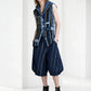 The Shredded Fragments Upcycled Denim Vest
