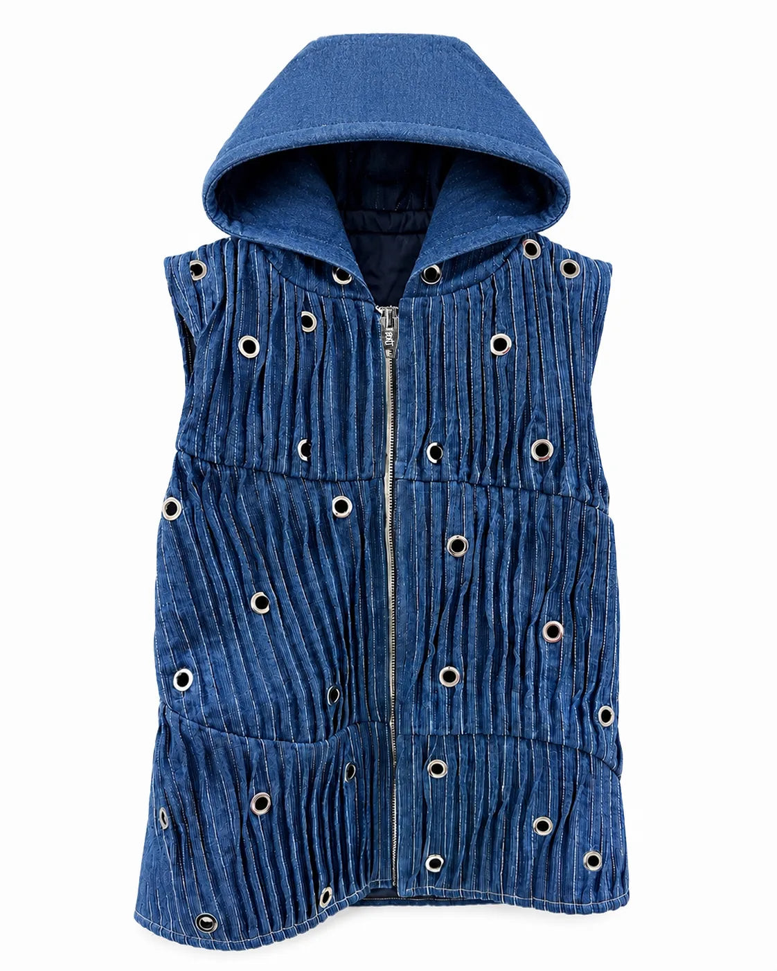 Live in Loops Eyelet Sleeveless Jacket