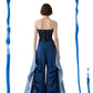 Tangled Paths Pleated Denim Trousers
